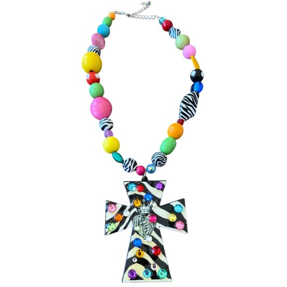 Vintage Jewelry - Vintage Texas Blingy Rodeo Necklace